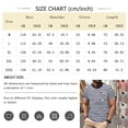 thumbnail image 3 of JGNGSHN Men's Crew Neck T Shirt Color Block Stripe Tee Top Casual Stylish Fitted Tees Beach T Shirts for Men, 3 of 4