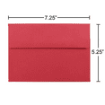 thumbnail image 4 of JAM Paper A7 Envelopes, 5 1/4 x 7 1/4, Red, 25/Pack, 4 of 4