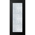 thumbnail image 2 of Brown, Denise 7x14 Black Modern Framed Museum Art Print Titled - Diamond Pattern, 2 of 5
