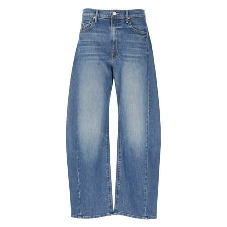 Mother Blue The Full-Pipe Flood Jeans (Women's)