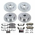 thumbnail image 3 of PowerStop Front and Rear Z36 Truck & Tow Carbon-Fiber Ceramic Brake Pad and Drilled and Slotted Rotor Kit Fits: INFINITI NISSAN Select Models K6322-36, 3 of 9