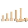 thumbnail image 4 of 1pcs Beige Nylon Cup Head Socket Head Screws M6x15mm, 4 of 4