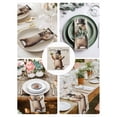 thumbnail image 4 of nqOlkjepod Happy Groundhog Day Cloth Napkins Set of 4 Reusable Dinner Napkins, Spring Party Pastoral Carrot Cocktail Napkin Washable Table Napkins for Wedding/Holiday Party/Baby Shower 20"x20", 4 of 8