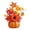 1#OR1, variant on Artificial Pumpkin Fall Table Centerpiece, Harvest Faux Pumpkin Arrangement with Maple Leaves Sunflowers and Red Berries, Autumn Thanksgiving Tabletop Pumpkin Decor, Fall Pumpkin Table Ornament