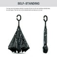 thumbnail image 2 of Inverted Umbrella,Windproof Reverse Umbrella, Umbrellas for Women, UV Protection, Upside Down Umbrella C-Handle P38, 2 of 7