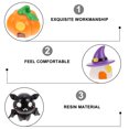 thumbnail image 3 of 8 PCS Halloween micro paisaje adornos creativos resina mini adornos, 3 of 6
