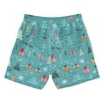 thumbnail image 2 of joogoo Boys Swim Trunks Christmas Trees with Gifts Beach Board Shorts Drawstring Swimsuit 3T, 2 of 6
