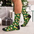 thumbnail image 7 of Xecao St Patrick's Day10 Print Crew Socks for Men and Women, Men's Soft Moisture-wicking Sock, 7 of 7
