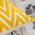 thumbnail image 4 of Juego de 2 fundas de almohadas decorativas bordadas, almohadas decorativas, almohadas decorativas sin insertos de cojín incluidos 18x18 (amarillo) Ofspeizc CZJJ-ZC58-1, 4 of 8