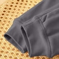 thumbnail image 5 of Gfyviroh Toddler Boys and Girls Pants Children's Thick Winter Warm Pants Casual Cotton Pleated Cuffed Trousers,3-15 Years, 5 of 6