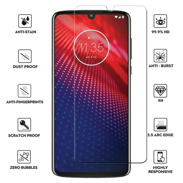 For Motorola Moto Z4 Play / XT1980 Tempered Glass Screen Protector