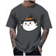 thumbnail image 1 of Blusas y camisas de manga corta y cuello redondo para hombre. Blusas/camisetas de manga corta con cuello redondo y estampado de Halloween para hombre. Blusa para hombre., 1 of 4