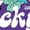 PURPLE, variant on Alice In Wonderland - Curiously Lucky - Juniors Fitted Graphic T-Shirt