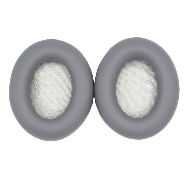 Almohadillas Injueey para los oídos cojín Montado en la cabeza Gaming Reemplazo de orejera Gris oscuro