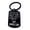 Black military card, variant on Morses Code Keychains Elegant Stainless Steel Plate For Key Backpacks