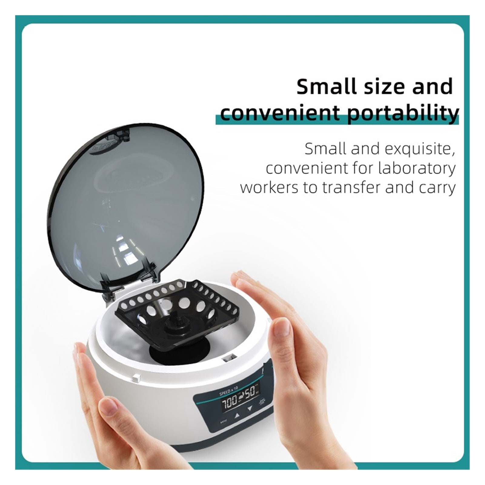 Centrifuge Machine Digital High-Speed Plasma Centrifuge Lab Microcentrifuge 0.2/0.5/1.5/2ml Centrifuge Tube ,High Speed Accuracy