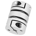 thumbnail image 5 of Adaptador de eje de acoplador de acoplamiento de torsión de doble diafragma Torsión de doble diafragma para eje de motor modelo Amonsee No, 5 of 5