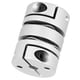 thumbnail image 5 of Adaptador del eje del acoplador Acoplamiento de torsión de diafragma doble Torsión de diafragma doble ligera para eje de motor modelo Fugacal Otros, 5 of 8