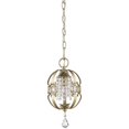 thumbnail image 4 of Beaumont Lane Mini Elegant Crystal Pendant in White Gold, 4 of 6