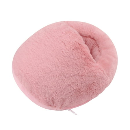 

USB Foot Warmer Heating Winter Foot Warmer Home Pure Color Plush Dismantling And Washing Electric Shoes Space Heaters for Indoor Use Heaters for Indoor Use