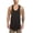 Black, variant on Men'S V-Neck Gym Bodybuilding Stringer Tank Top Workout Muscle Cut Shirt Fitness Sleeveless Vest Dri-Power Cotton Blend & Tanks, Moisture Wicking, Odor Protection Khaki M