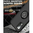 thumbnail image 3 of Wiko Ride 3 Phone Case, Slim Protective Kickstand Magnetic Ring for Wiko Ride 3 Phone Case Black, 3 of 6