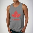 thumbnail image 1 of Canada Day Mens Workout Tank Tops,Summer Breathable Sleeveless Tank Loose Fit Crew Neck Maple Leaf Print Graphic Tees for Gym Training Running, 1 of 4
