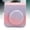 Pink Purple, variant on YAHHU Instant Camera Case Rainproof PU Leather Protective Bag with Shoulder Strap for Mini 12 Blue Pink
