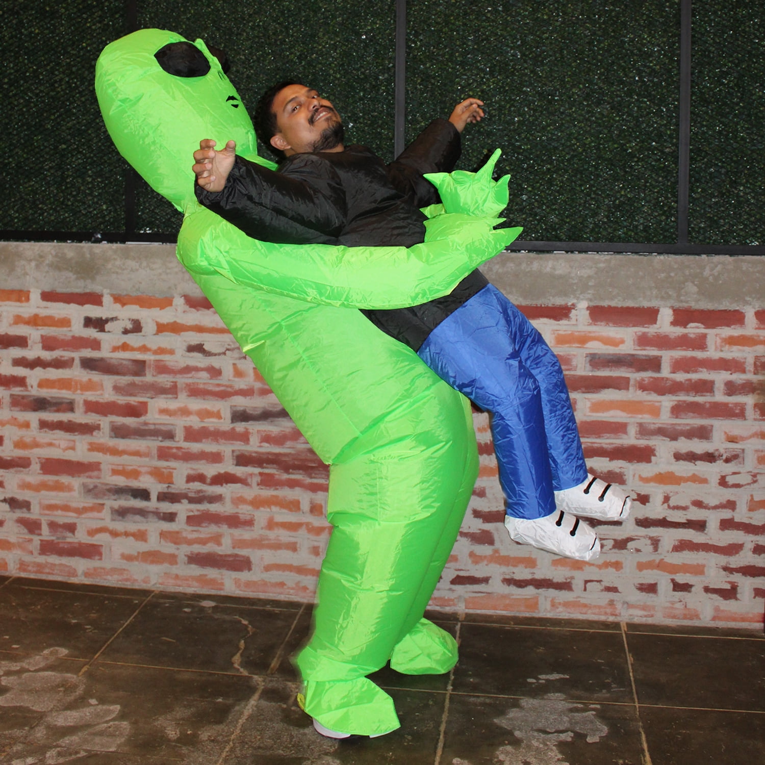 Disfraz Inflable Alien Rack Pack Traje Ovni Unitalla