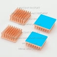 thumbnail image 4 of 5pcs Pure Copper Heatsink Heat Sink Radiator Cooler for Raspberry / Banana Pi Electronic 3D printer CHIP IC MOS with Thermal Pad 5pcs 13x12x7mm, 4 of 6