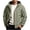 Mint Green, variant on Mens Rain Jacket Lightweight Solid Color Windproof And Waterproof Zipper Parka Coat Athletic Coat Hooded Outwear Winter Fall Outerwear with Pockets