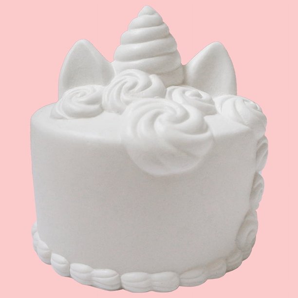 Juguete blando para apretar con forma de pastel gigante con forma de animal, para niños, que crece lentamente, con aroma a crema, para aliviar el estrés