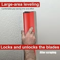 thumbnail image 6 of Lorelo 5Pcs/Set Drywall Skimming Blade Set, Stainless Steel Construction Knife, Smoothing Drywall Knife, Drywall Taping Tools (20+40+60+80+100cm), 6 of 6