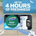 thumbnail image 5 of Swiffer Sweep + Mop, Wet Pads Refill, Floor Cleaner, Cleaning Cloths, Heavy Duty, Fresh, 20ct, 5 of 11