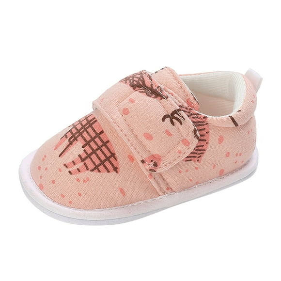 Ketyyh-chn99 Baby Warm Booties Baby Walking Shoes Cartoon Baby Soft And Comfortable Non Shedding Walking Shoes for 12-18 Months,Pink