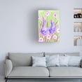 thumbnail image 2 of Trademark Fine Art Ania Zwara  Violet Gees In The Garden Canvas Wall Art, 2 of 4