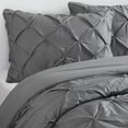 Better Homes and Gardens Cotton Pintuck 3Piece Comforter Set, Full
