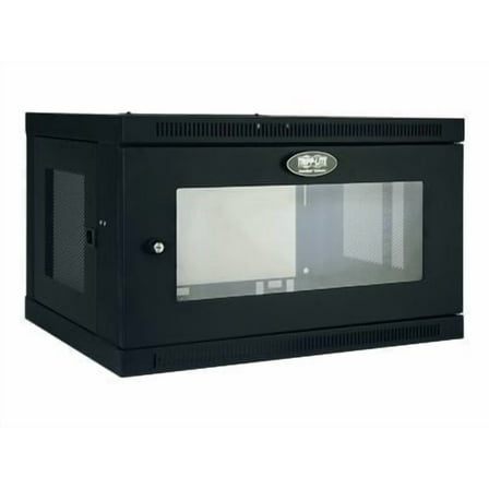 Tripp Lite 6U Wall-Mount Rack Enclosure Cabinet with Clear Acrylic Window, Switch-Depth (SRW6UG)