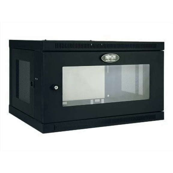 Tripp Lite 6U Wall-Mount Rack Enclosure Cabinet with Clear Acrylic Window, Switch-Depth (SRW6UG)