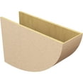 thumbnail image 5 of 12"W x 36"D x 24"H Classic Durham Rough Cedar Woodgrain TimberThane Corbel, Primed Tan, 5 of 6