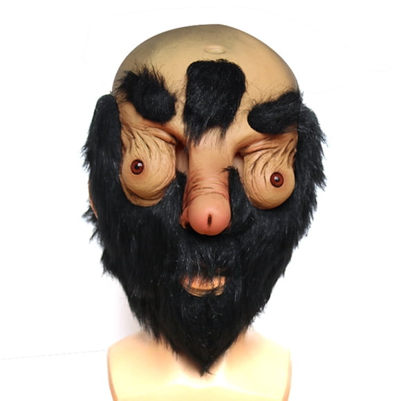 Máscara de látex para disfraces de Halloween, fiesta de disfraces