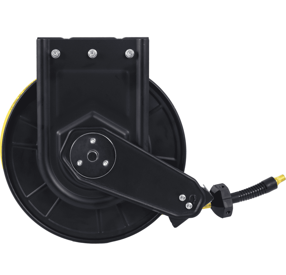 Air Reel 3/8"x50' Hybrid Polymer Hose 300 PSI Steel Frame