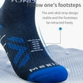 thumbnail image 6 of AONIJIE Mid-tube Athletic Wool Socks Non-slip and Warm  Moisture Wicking Odor Control Ankle Socks for Men and Women, 6 of 7