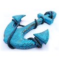 thumbnail image 2 of Nagina International Nautuical Pine Wood Home Decor Anchor - Pirate Decorative Wall Hanging Gift (18 Inches, Rustic Blue), 2 of 5