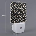 thumbnail image 2 of Fotbe Honey Bees at Night Pattern Plug-in LED Backlit Night Light with Motion Sensor & Dusk to Dawn Sensor Energy Efficient Night Light, Bedroom Night Light-UK, 2 of 7