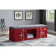 thumbnail image 4 of Acme Cargo Container Style Metal Storage Bench, Multiple Colors, 4 of 5