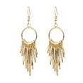 thumbnail image 2 of Pendientes Colgantes Perfecl de Larga para Mujer Aleación dorado, 2 of 8
