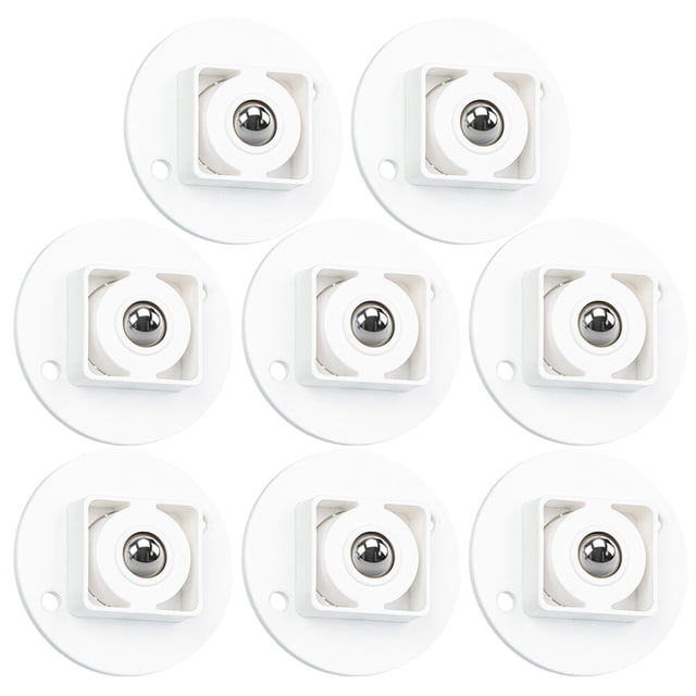 8pcs Convenient Sticky Caster Storage Case Caster Self-adhesive Wheel Box Caster