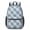 Blue and White, variant on Brown and White Checkered Pattern 17" School Backpacks for Teens,Waterproof Oxford Fabric,S-Shape Padded Straps for School,Travel,Hiking,Camping