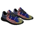 thumbnail image 6 of Kentucky Stte Goldenrod Flower Shoes Sneakers Black Size 8.5, 6 of 7